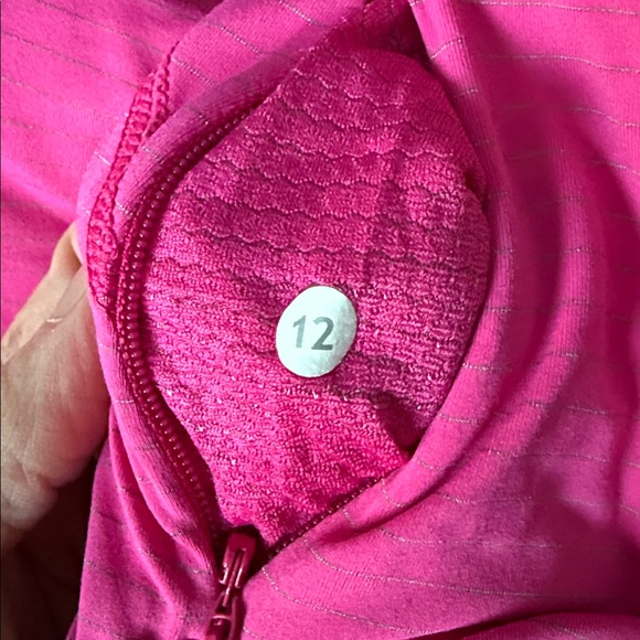 Lululemon Run For Gold Jeweled Magenta Long Sleeve Top - Picture 9 of 12